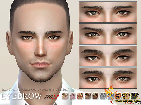 S-Club WM thesims4 Eyebrows 37M.png