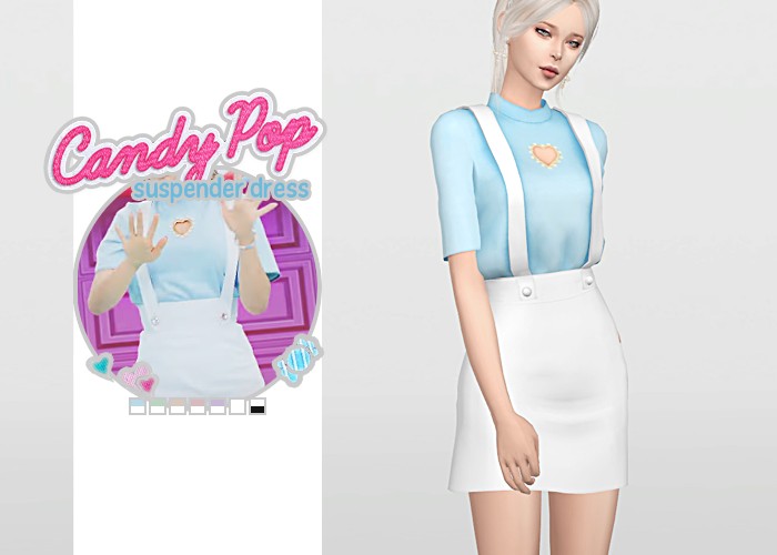[WAEKEY] Candy Pop Suspender Dress.png