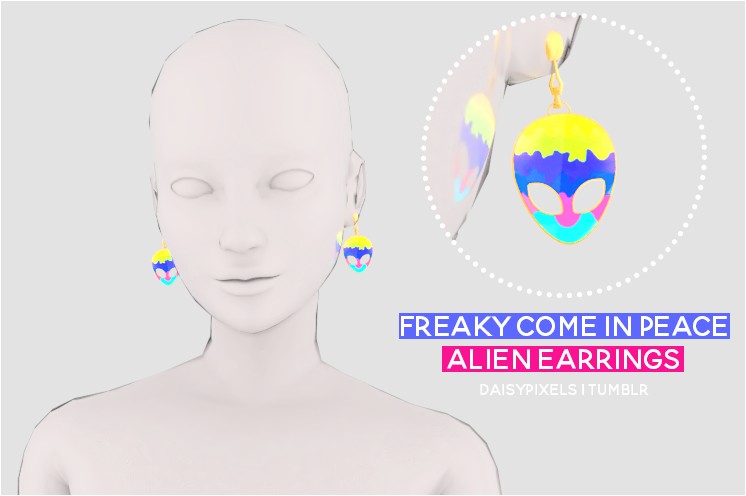 DAISYPIXELS_yfAcc_ Freaky_Come_In_Peace_Alien_Earrings_(TS4).png