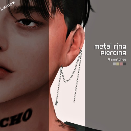 [Lemon] metal ring piercing.png