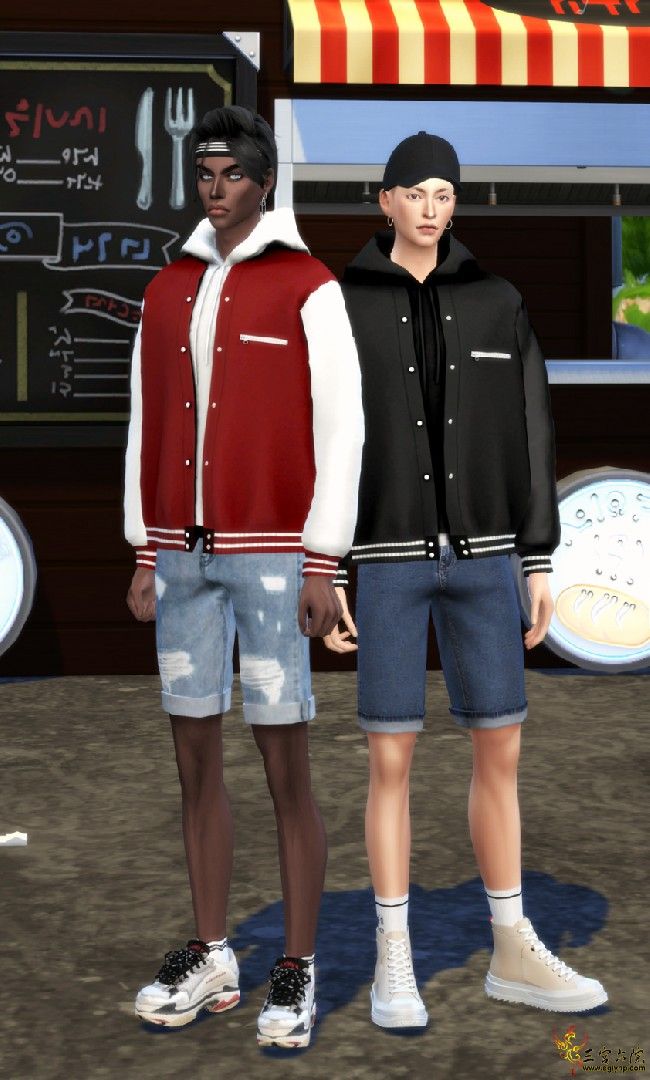 Male bomber jacket &amp; hood.png