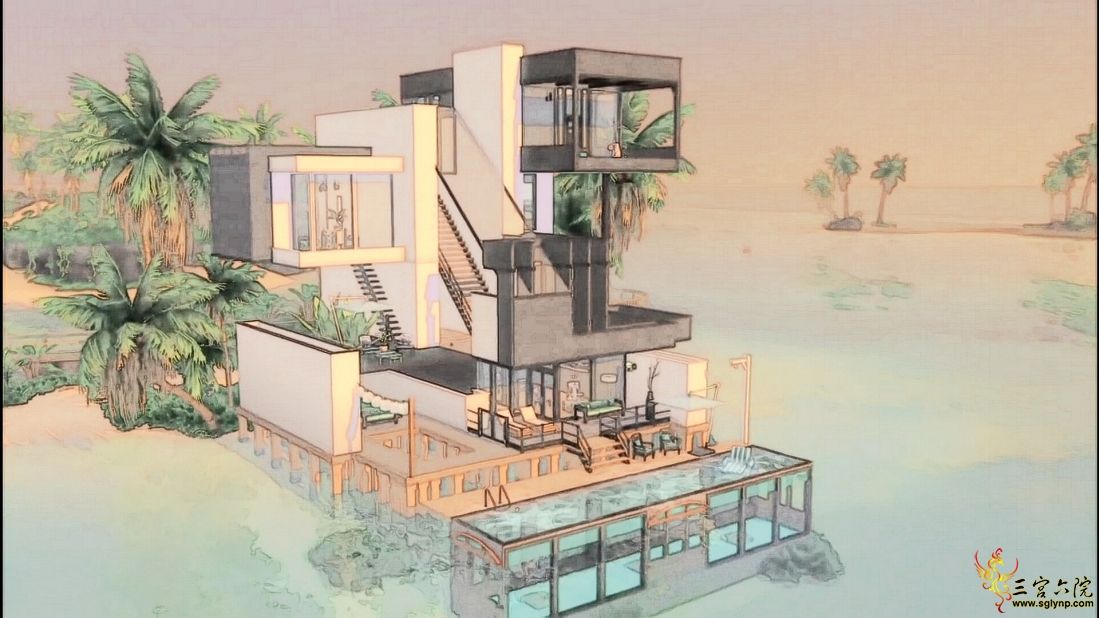 The Sims 4 Speed Build BEACH CONTAINER HOUSE NOCC Rebuilding Sulani.mp4_20190808.jpg