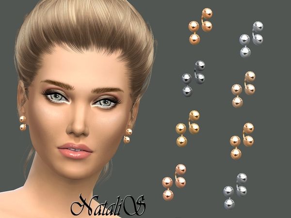 NataliS_Dual metal ball earrings.jpg