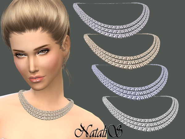 NataliS_Three strands bridal crystal necklace.jpg