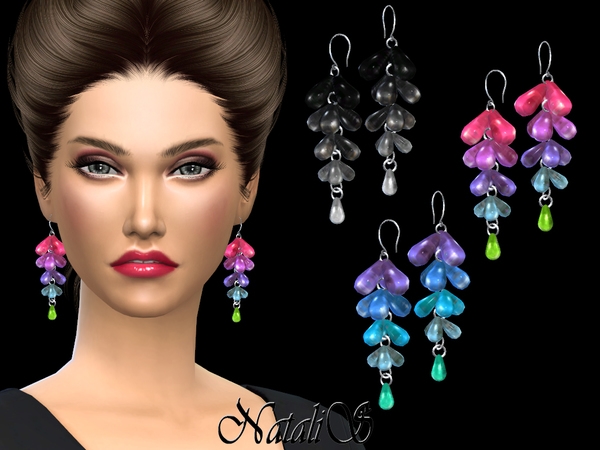 NataliS_Rainbow Gemstone Drop Earrings.jpg
