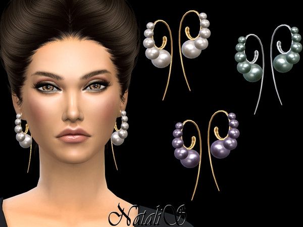 NataliS_Curved Ear Wire Pearls Earrings.jpg