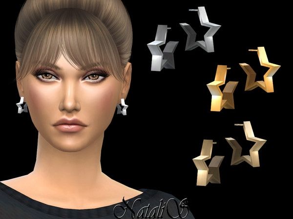 NataliS_Metal star stud earrings.jpg