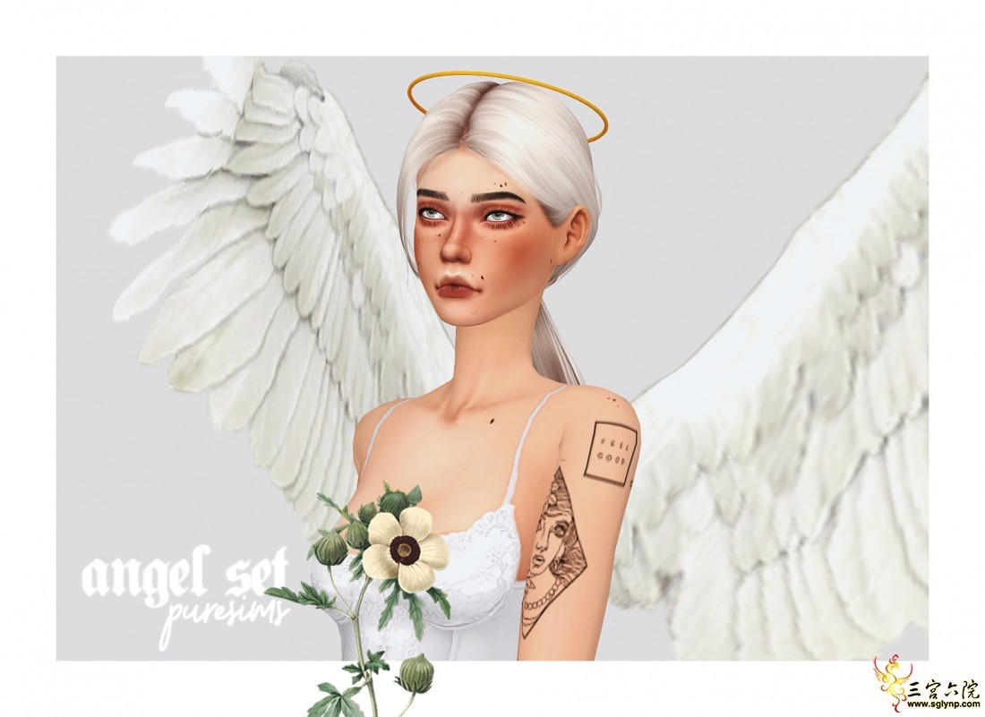 Sims 4 angel wings