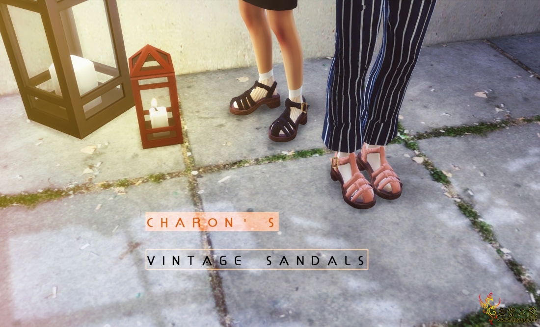 [Charonlee]-----vintage sandals1.jpg