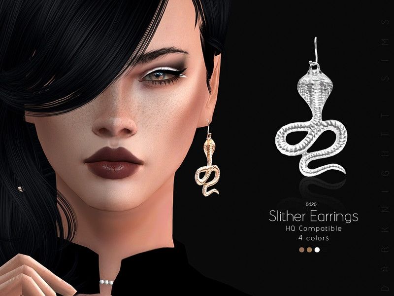 DarkNighTt Sims-TSR_Slither Earrings.jpg