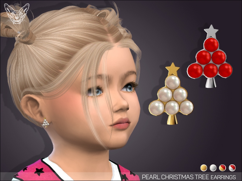 GiuliettaSims_Pearl_Christmas_Tree_Earrings_Toddlers.jpg