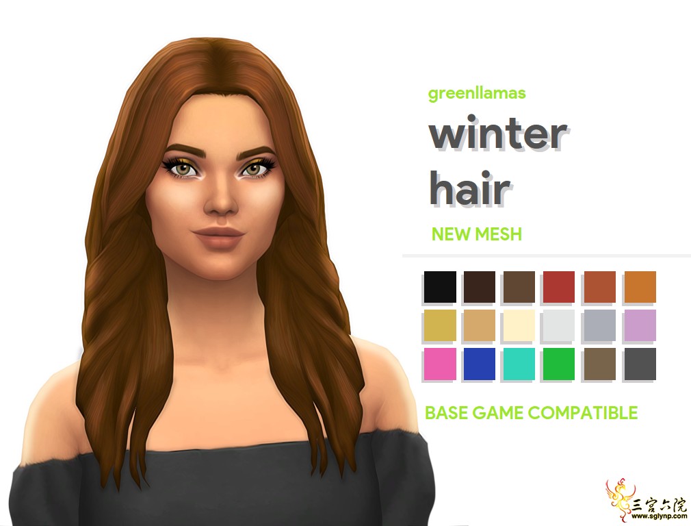 [greenllamas] Winter Hairĸ.png