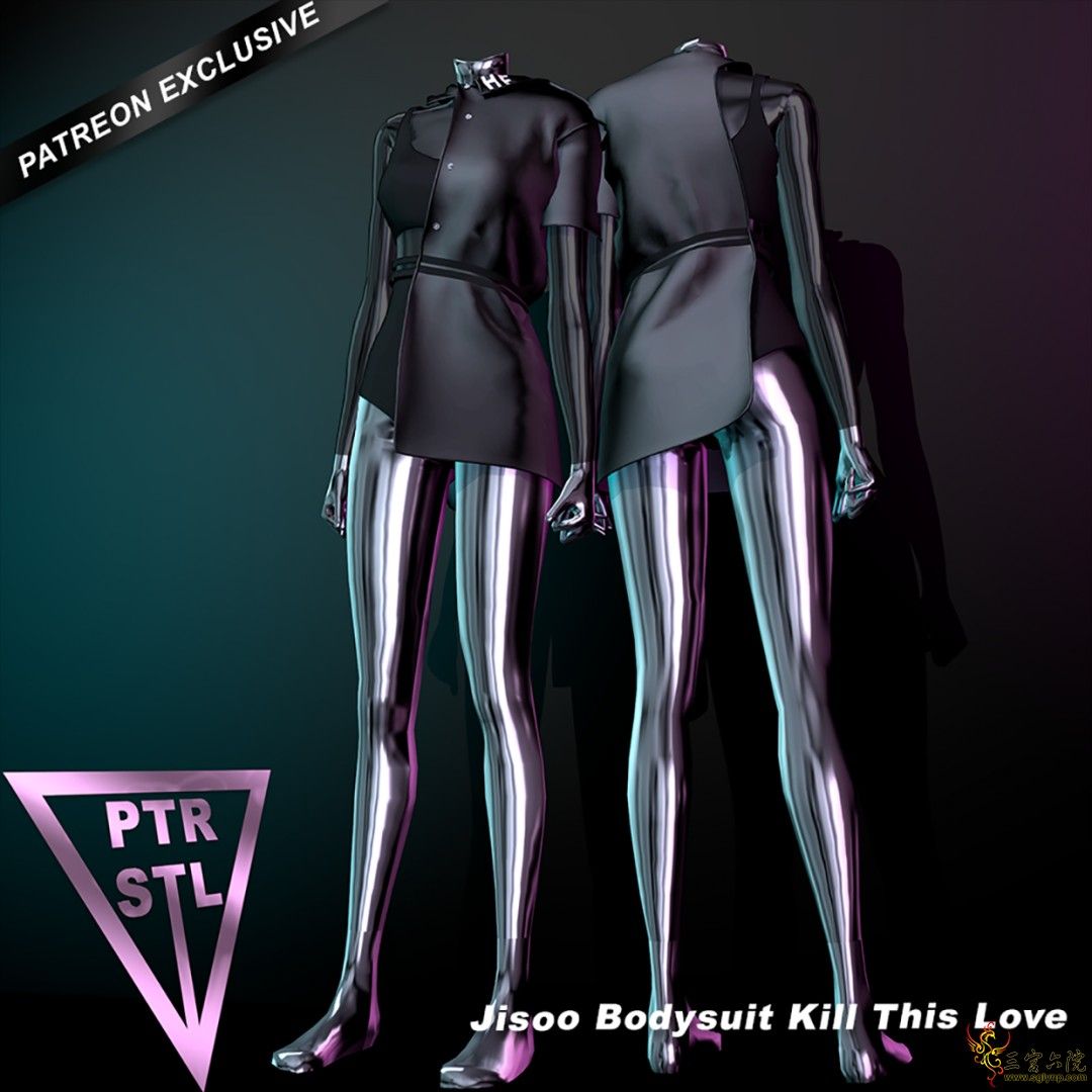 Pietro's Style - Jisoo Bodysuit Kill This Love.png