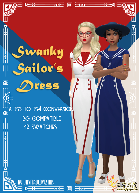 Swanky Sailors Dress poster.png