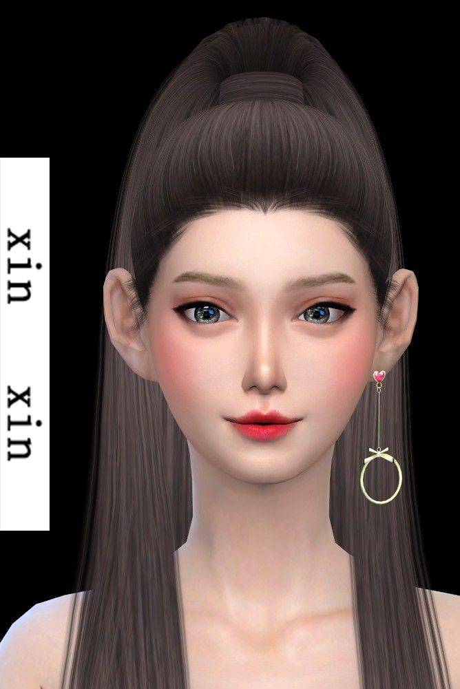 [xinxin]long Left Earrings.png