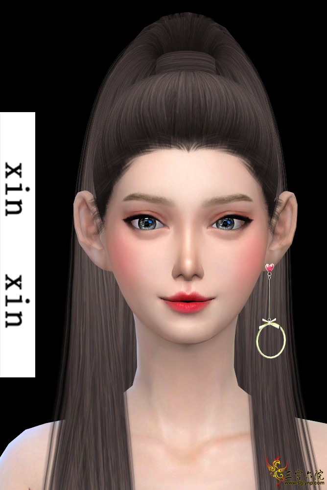 [xinxin]long Left Earrings.png