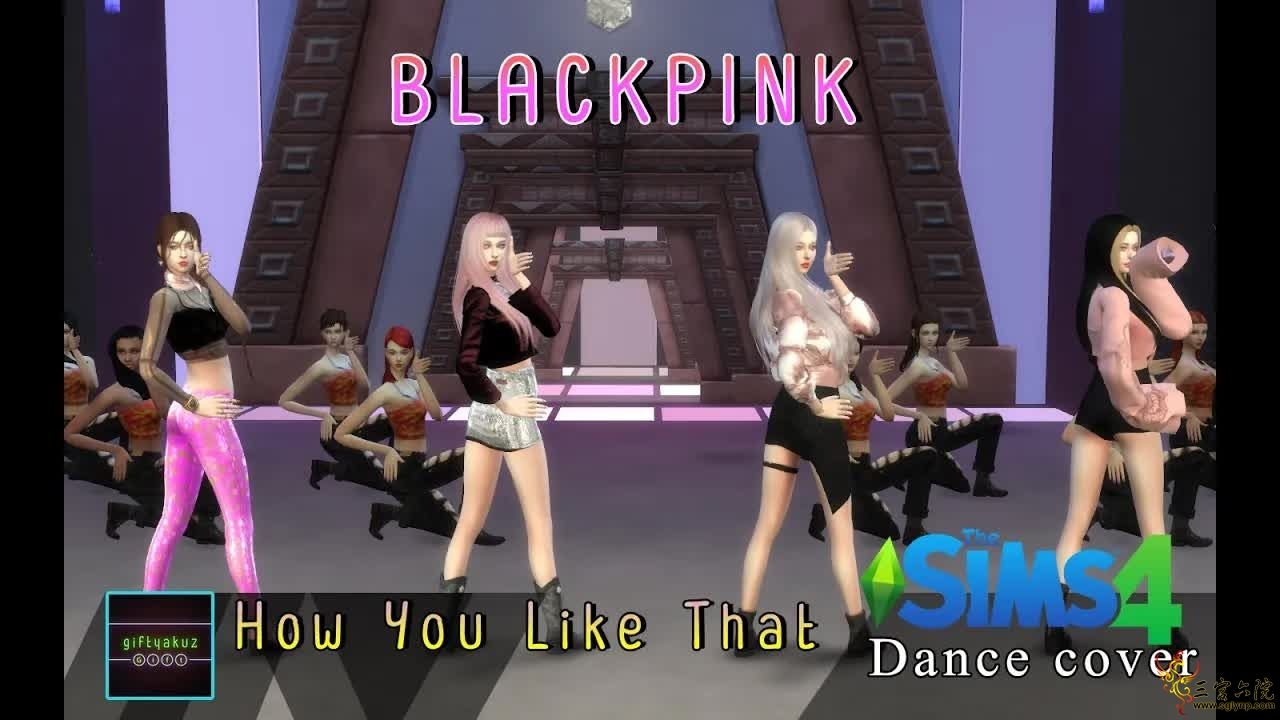 BLACKPINK - How You Like That [The Sims 4 Cover].jpg