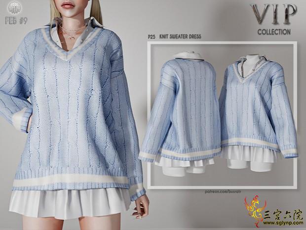 {busra-tr} -VIP(PATREON)- KNIT SWEATER DRESS P25 .jpg