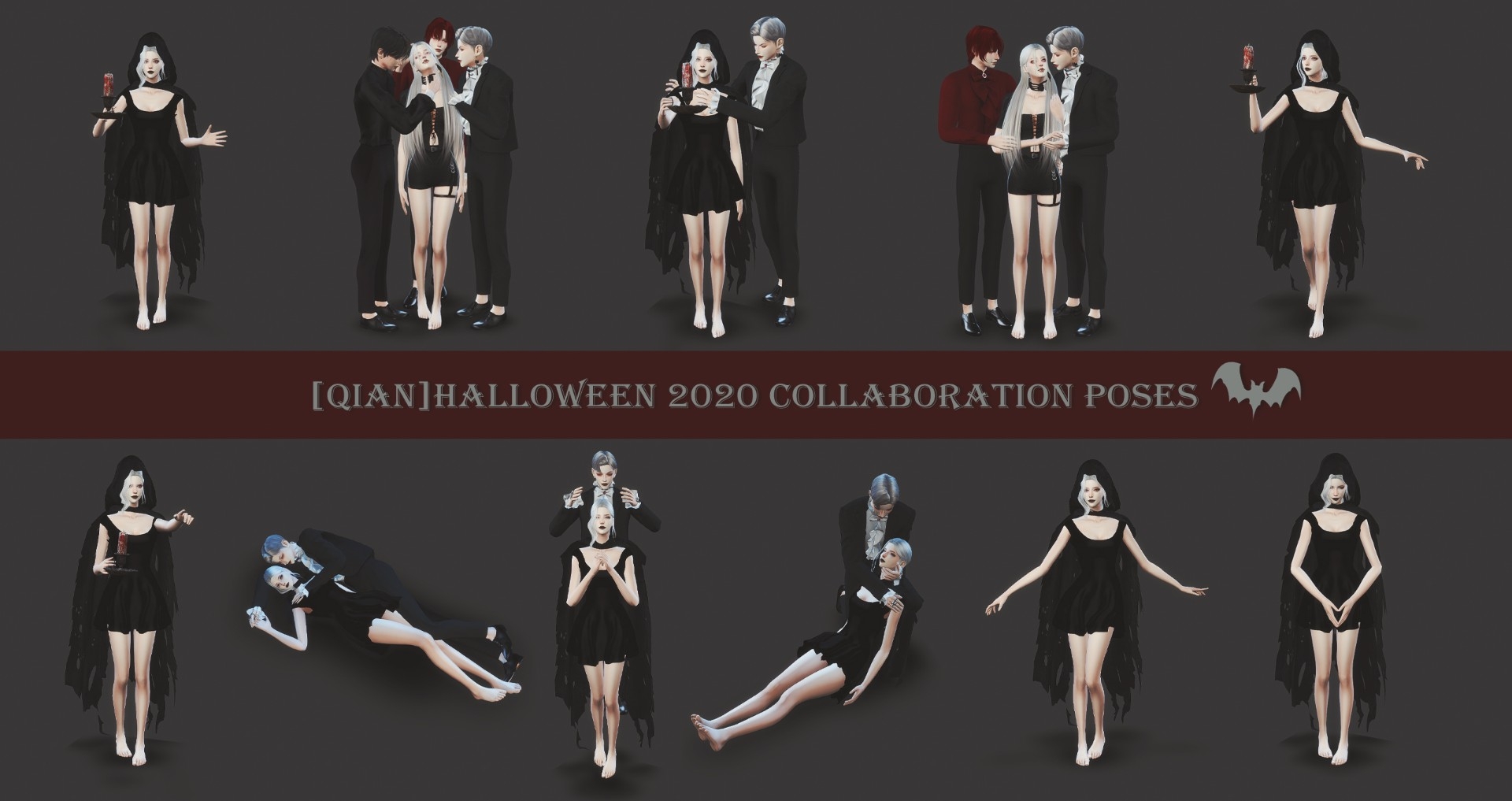 [Qian]Halloween 2020 collaboration Poses.package.jpg