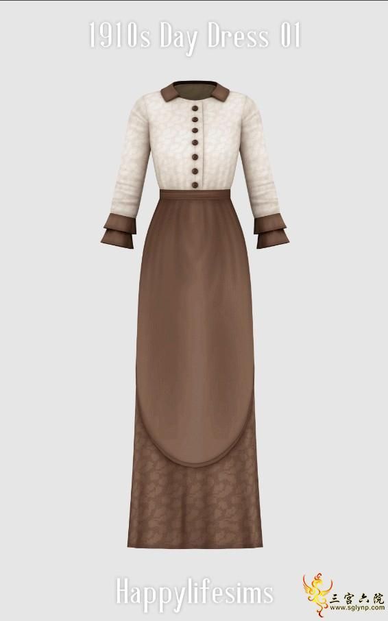 1910s Day Dress 01.png