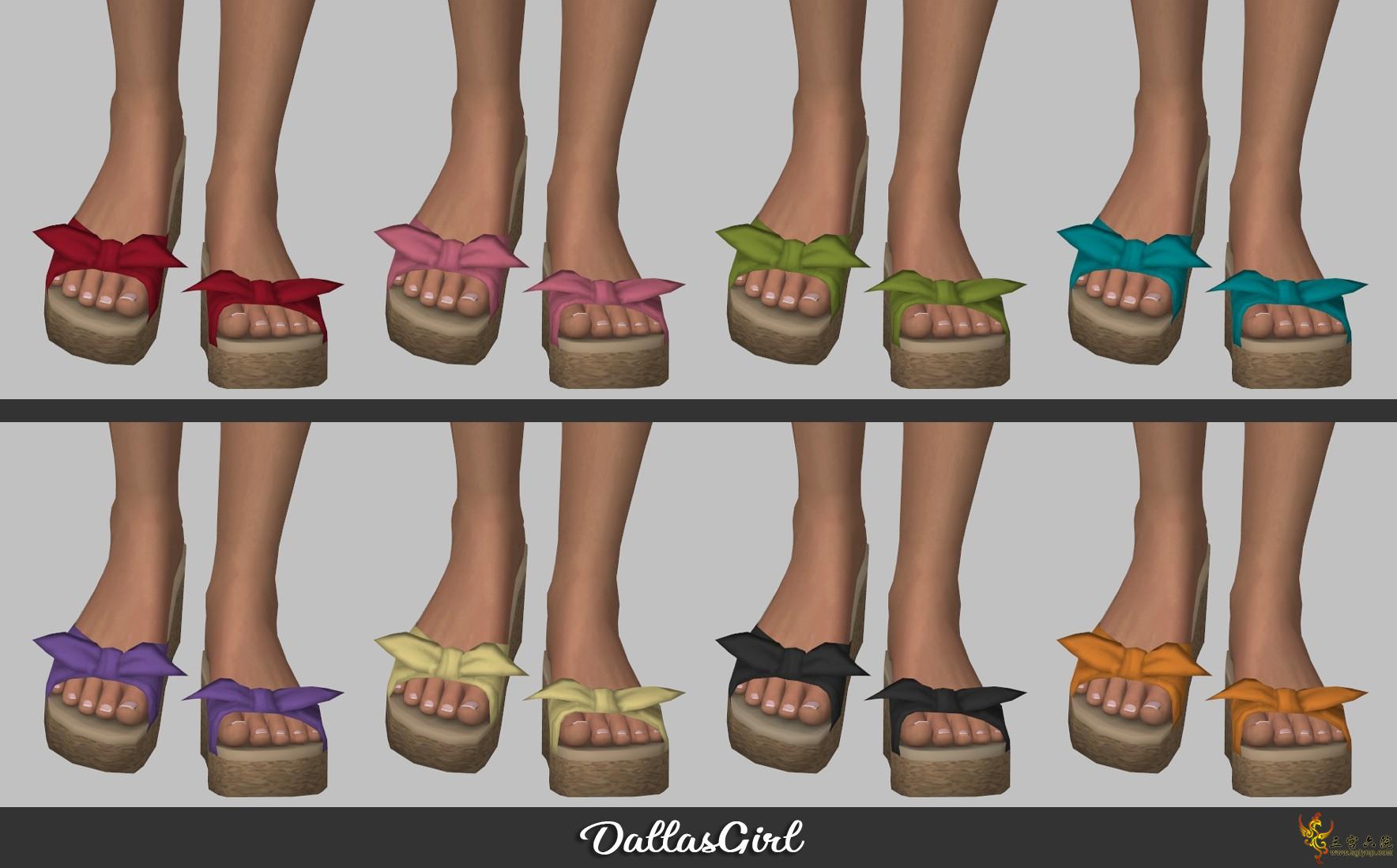 DG EA Summer Sandals mashup 1.png