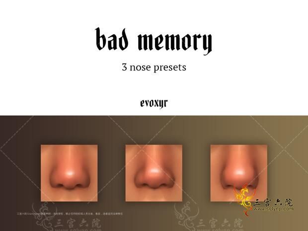 EVOXYR_presetNose_badMemorySet.png