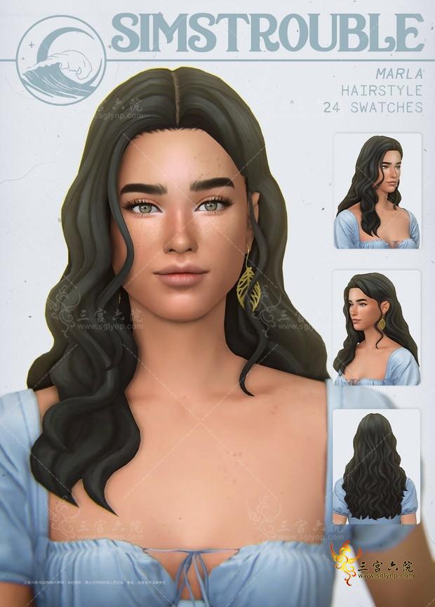 simstrouble_FemaleHair_Marla.png
