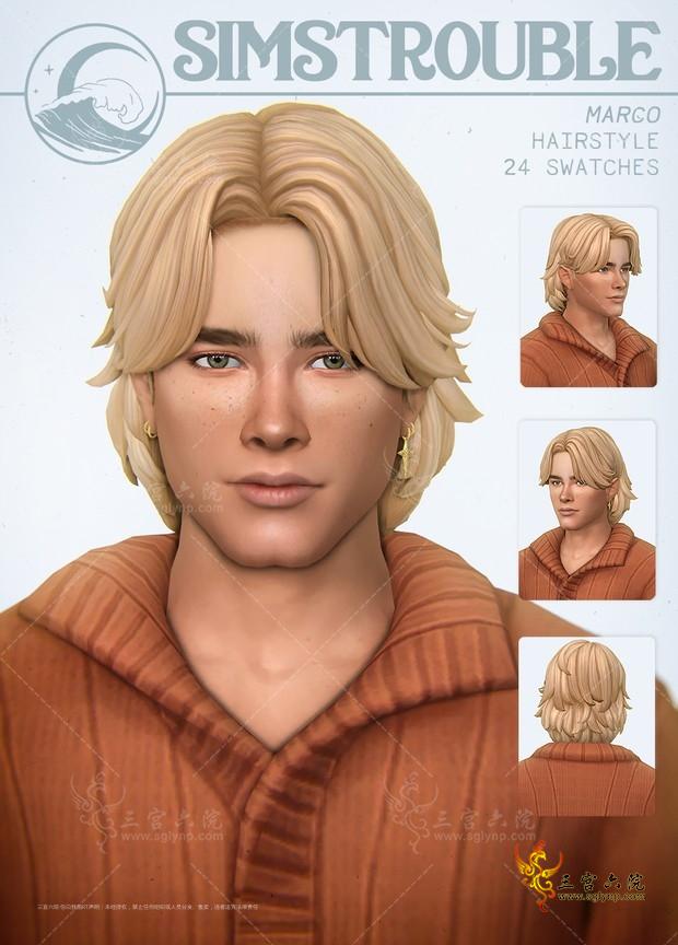 simstrouble_UnisexHair_Marco.png