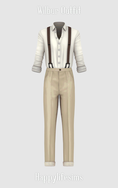 [Lonelyboy] TS4 Wilbur Outfit.gif
