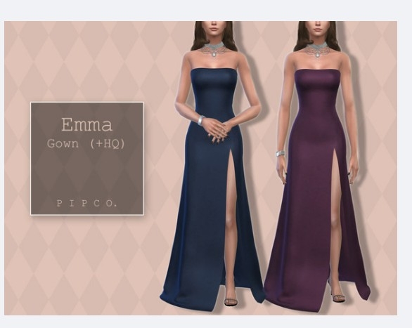 [Pipco] - Emma Gown ( HQ).png
