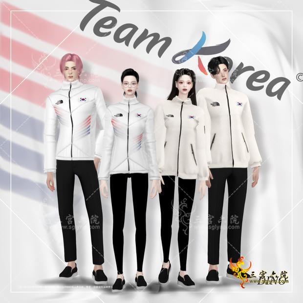 [DINO] 2022 WINTER TEAM KOREA Jacket &amp; Fleece Set.png