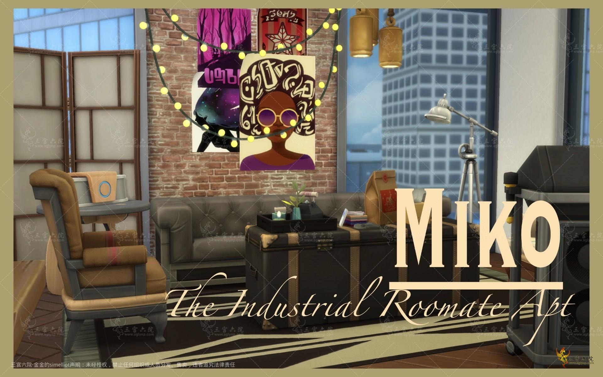 Miko Industrial Roomate Apartment.png