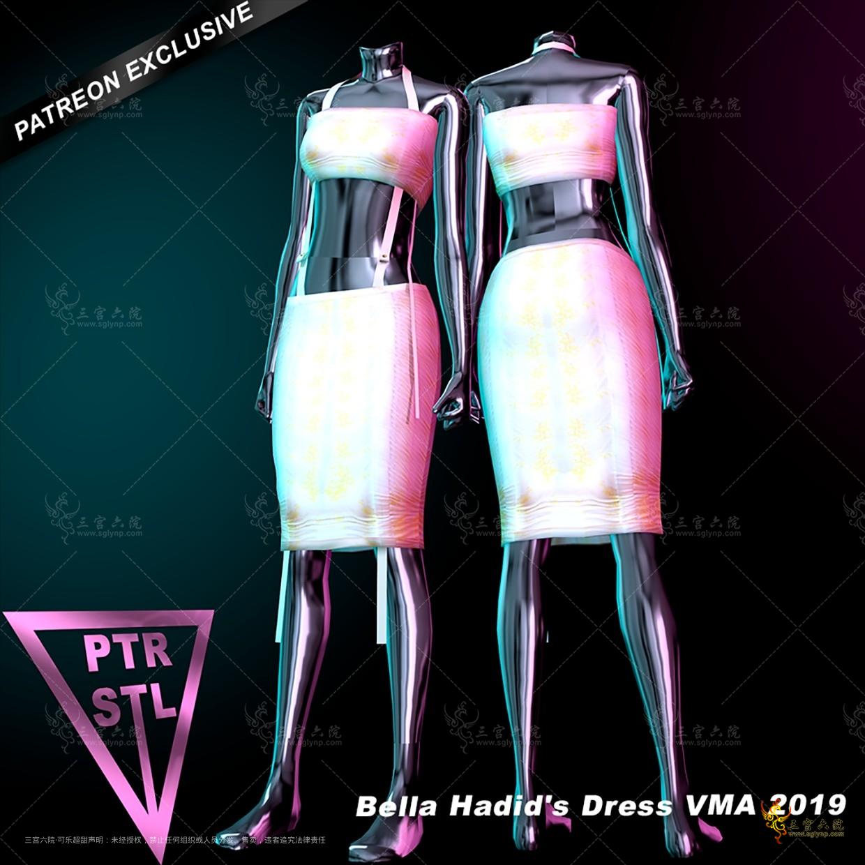 Pietro's Style Bella Hadid's Dress VMA 2019.png