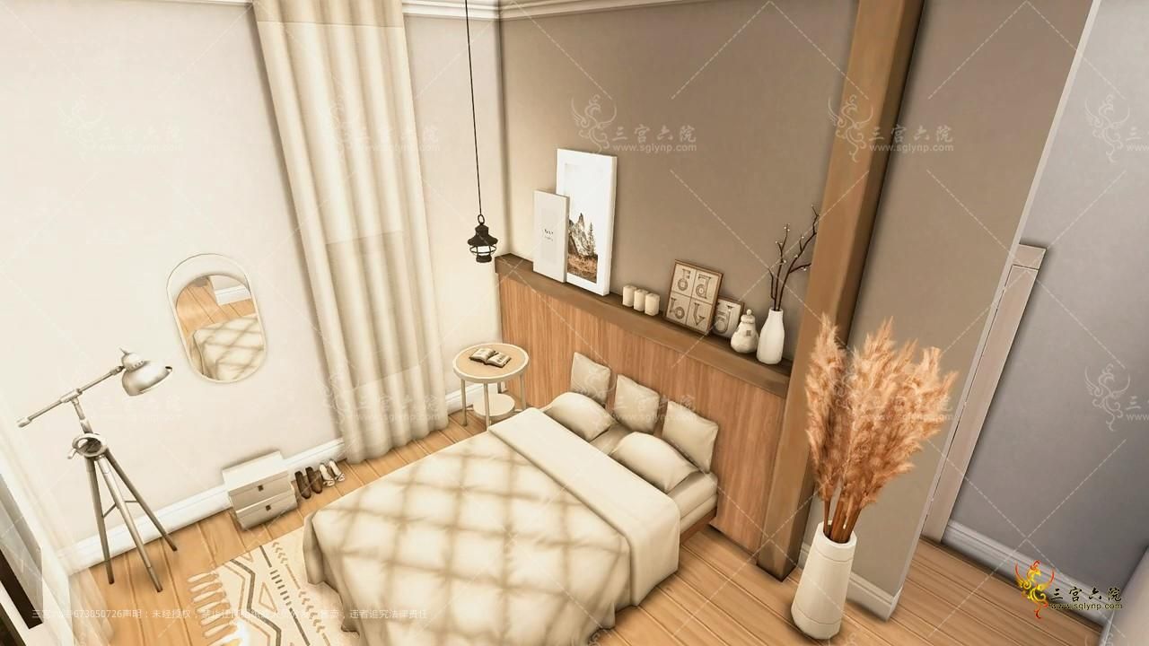 The Sims 4 Townhouses Part 2  No CC  Stop Motion Speedbuild - frame at 5m1s.jpg