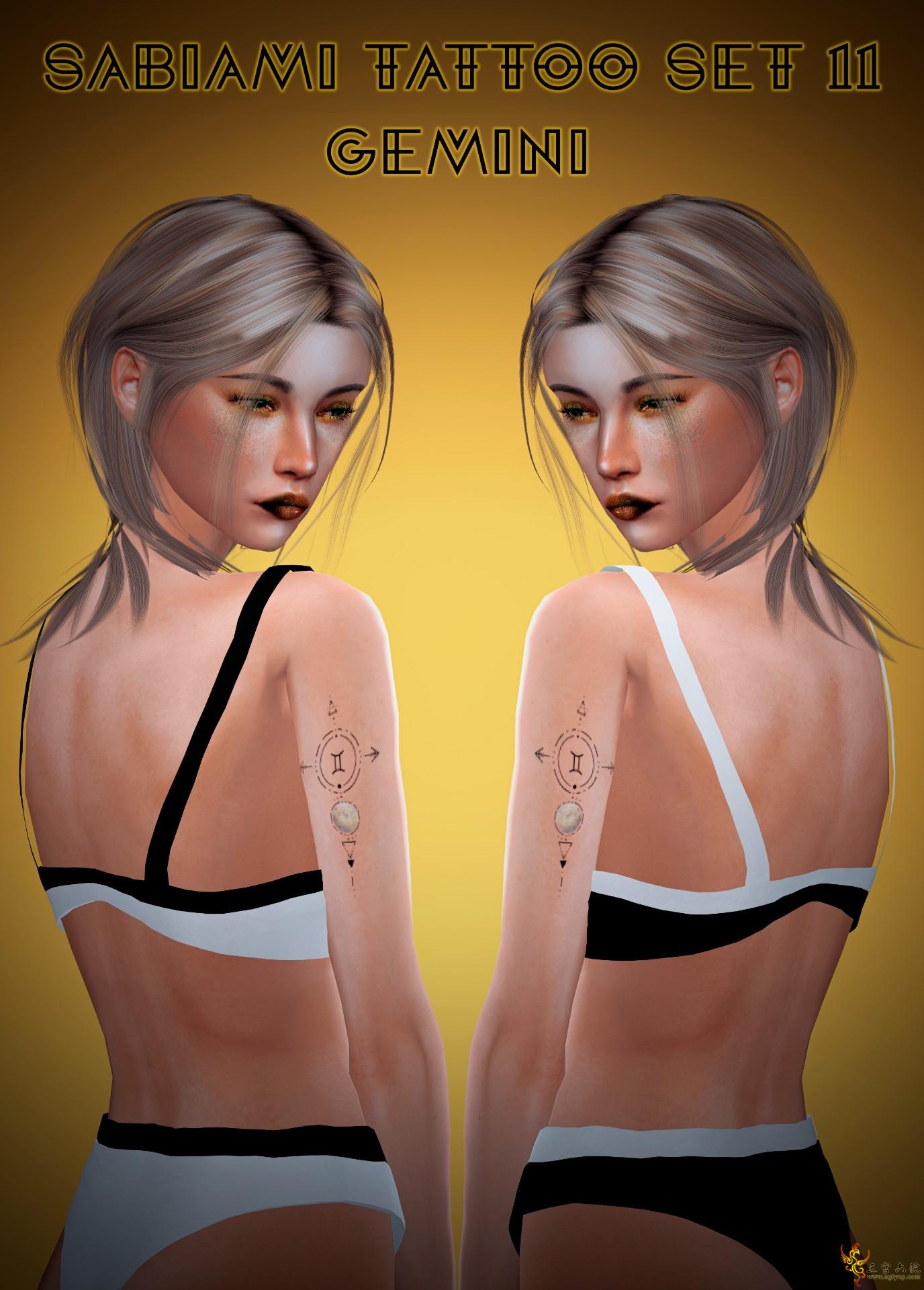 SabiAmi Tattoo set 11 (GEMINI).png