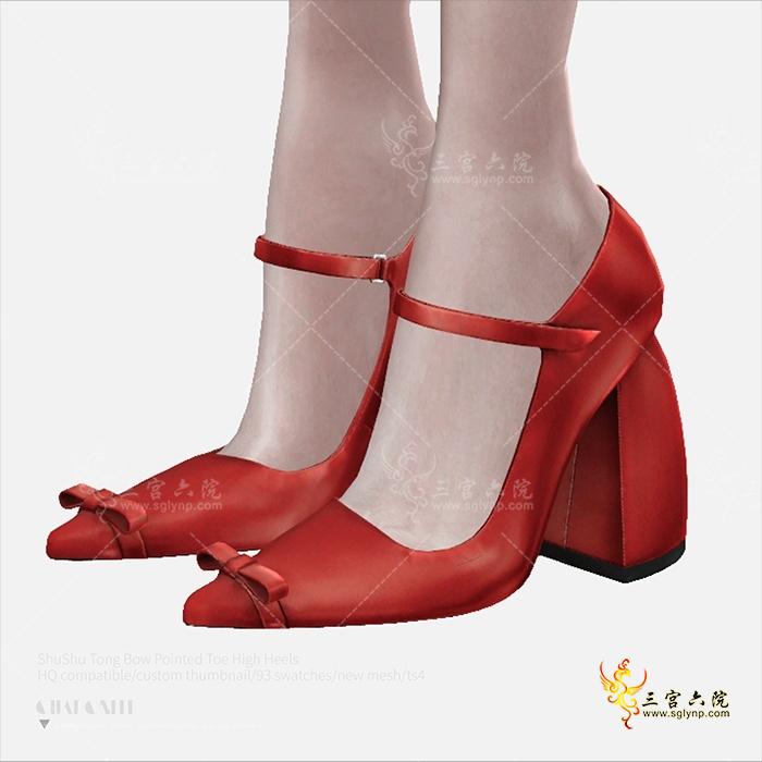 [CHARONLEE]2023-022-ShuShu Tong Bow Pointed Toe High Heels01.png