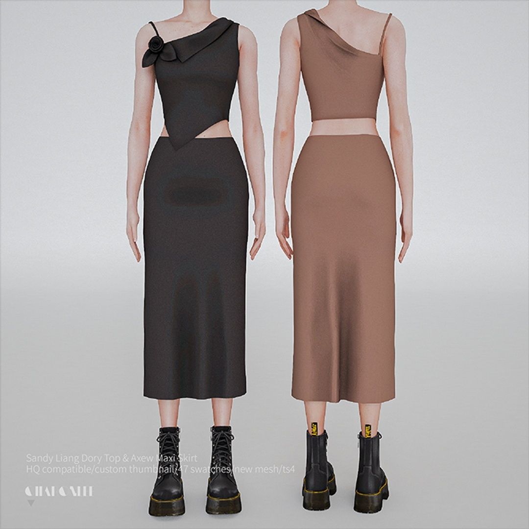 [CHARONLEE]2025-015-Sandy Liang Dory Top &amp; Axew Maxi Skirt01.png