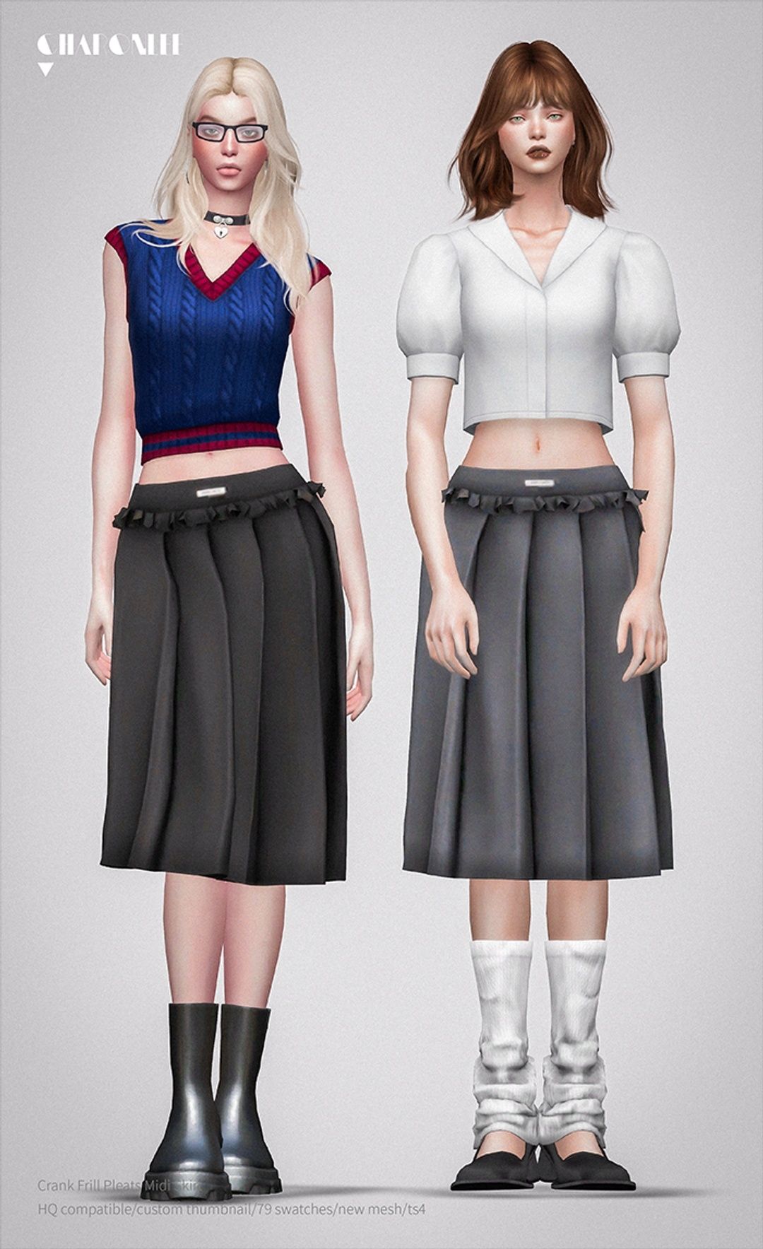 [CHARONLEE]2024-029-Crank Frill Pleats Midi Skirt02.png