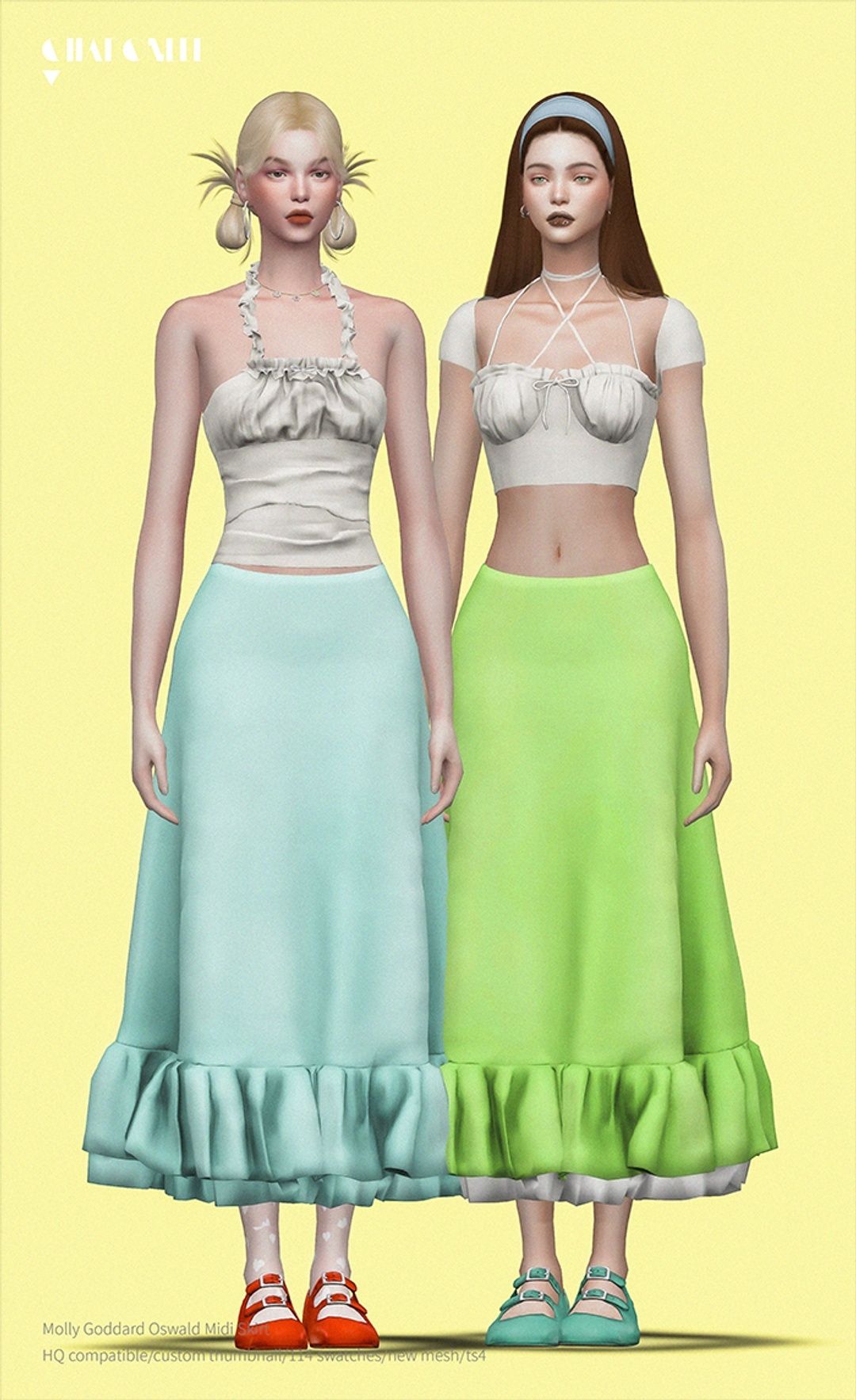 [CHARONLEE]2024-008-Molly Goddard Oswald Midi Skirt02.png