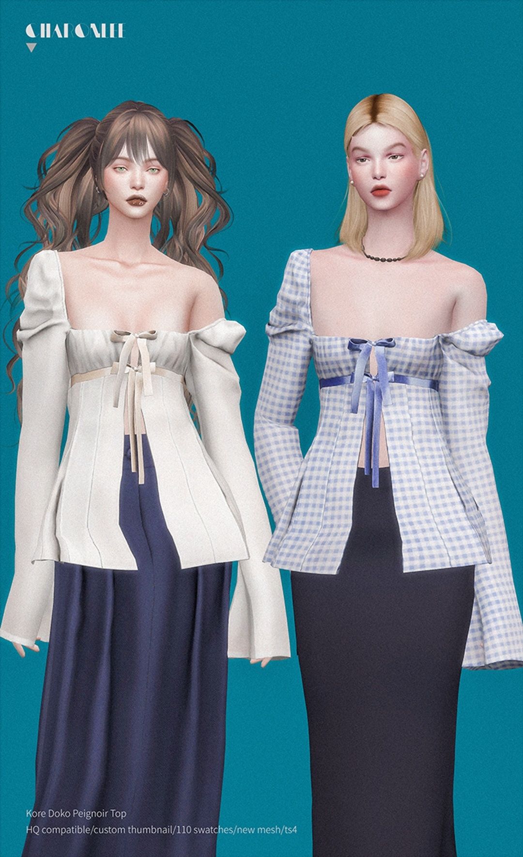[CHARONLEE]2023-032-Kore Doko Peignoir Top02.png