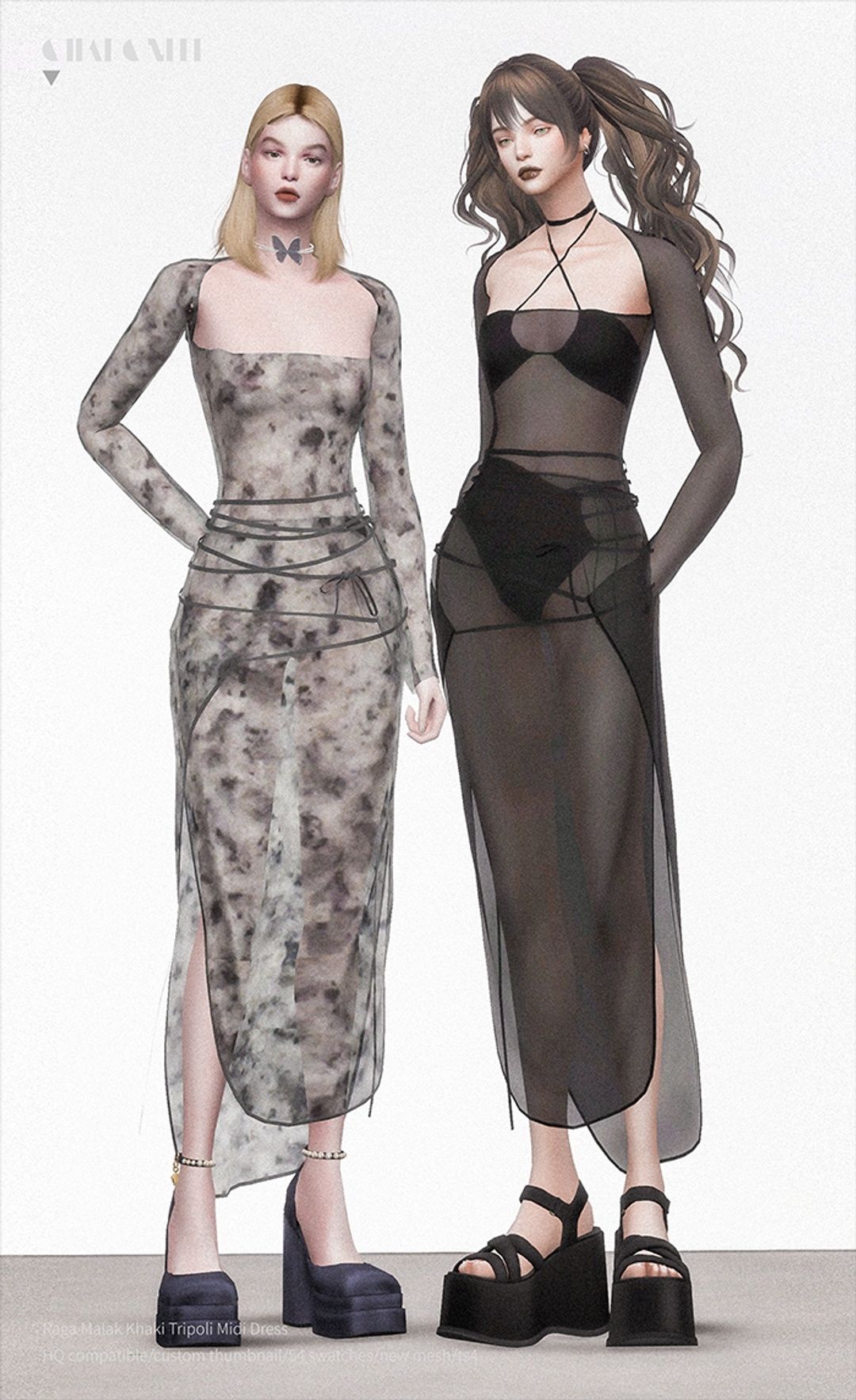 [CHARONLEE]2023-027-Raga Malak Khaki Tripoli Midi Dress02.png