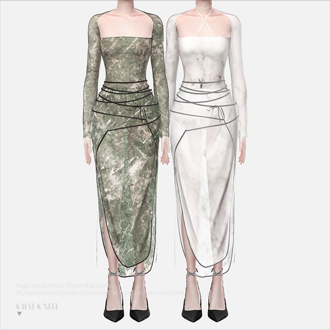 [CHARONLEE]2023-027-Raga Malak Khaki Tripoli Midi Dress01.png